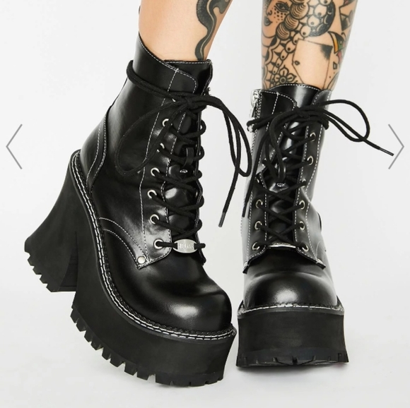 delias platform boots
